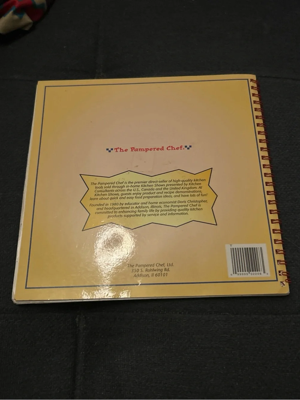 Pampered Chef Spiral Recipe Books Lot of 2. Kids in the kitchen’s and celebrate